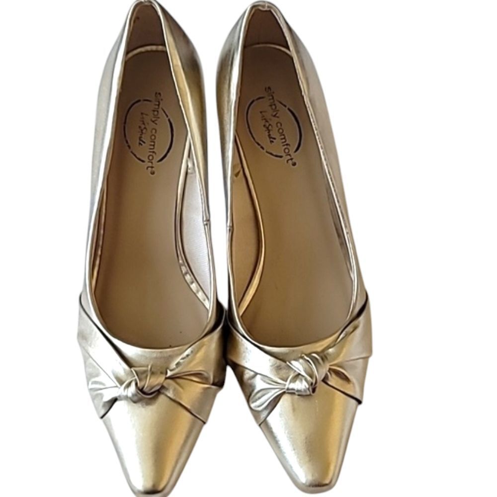 Life Stride - Gold Heels - 8